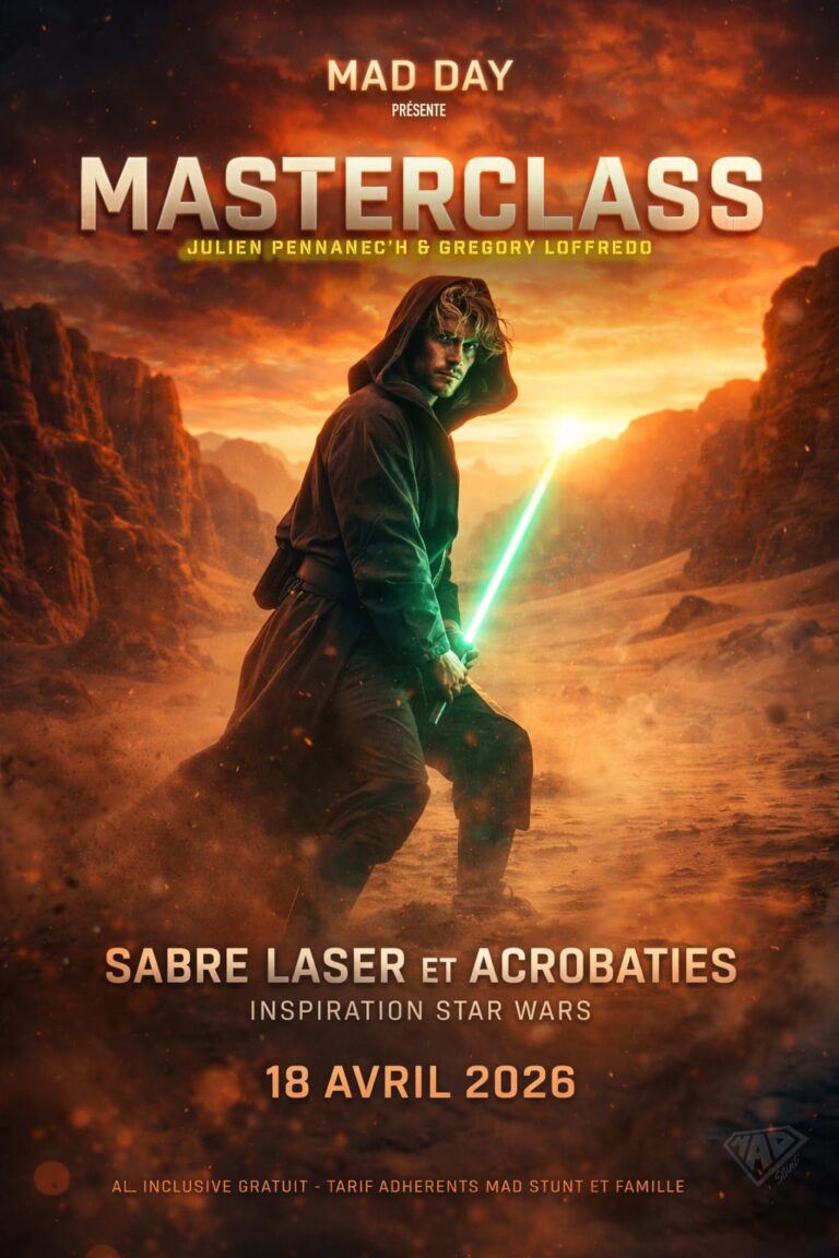 Masterclass Sabre Laser Acrobaties